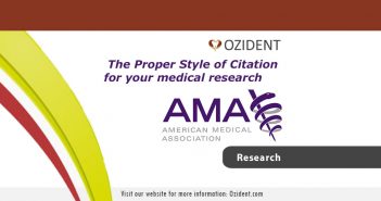 AMA: The Citation Style for your Dental Research