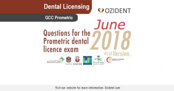 Prometric Dental Exam Questions for June 2018