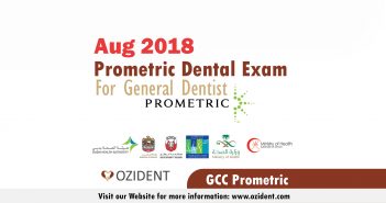 Prometric Dental Exam Questions for August 2018