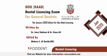 DOH: Dental Licensing Exam Questions for Jan 2020