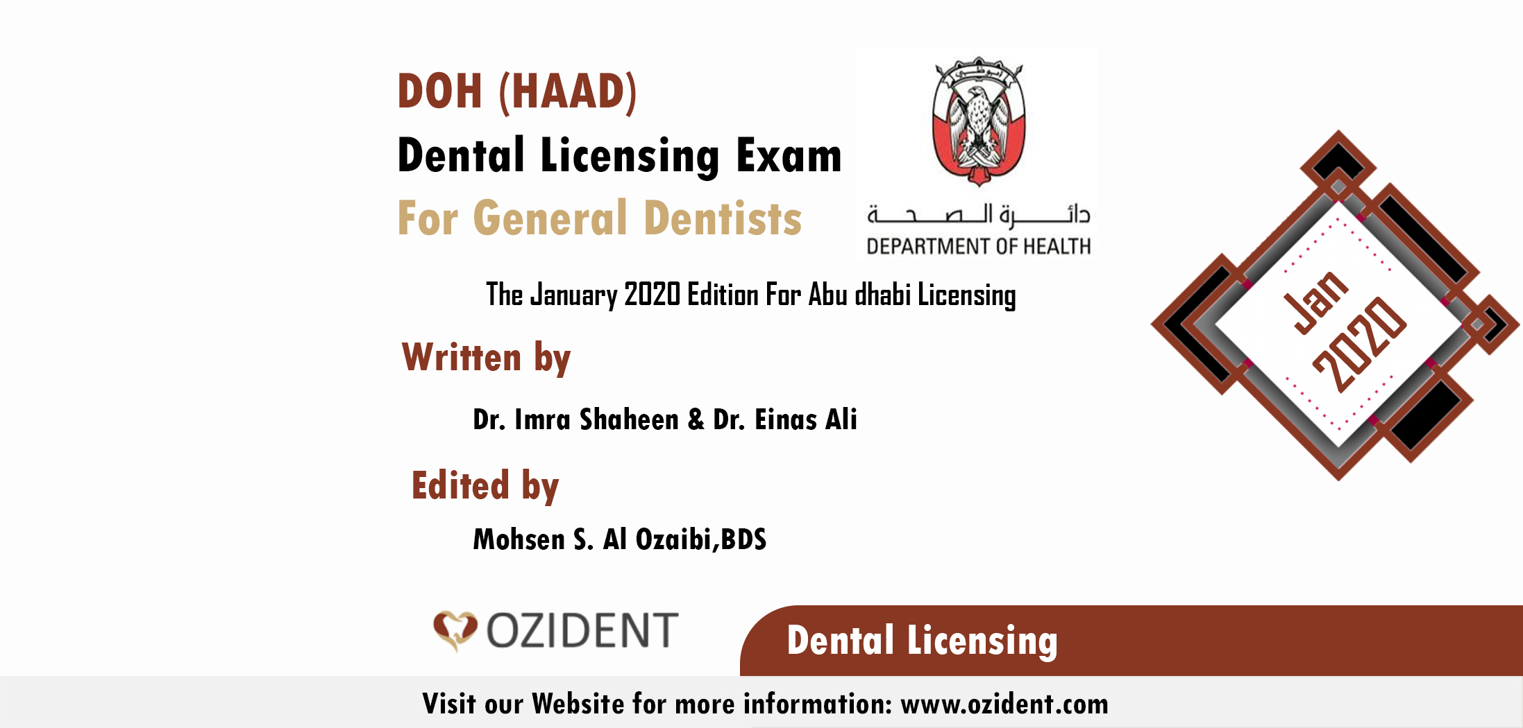 DOH Dental Licensing Exam Questions for Jan 2020 OziDent