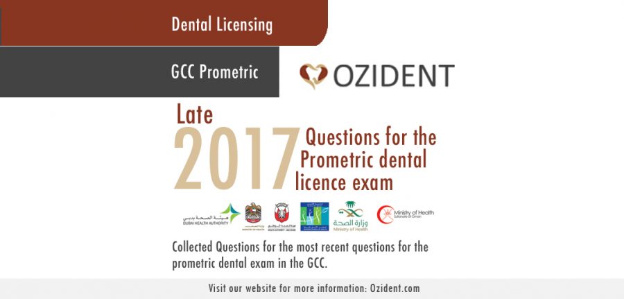 Prometric Dental Exam Questions A - Late 2017